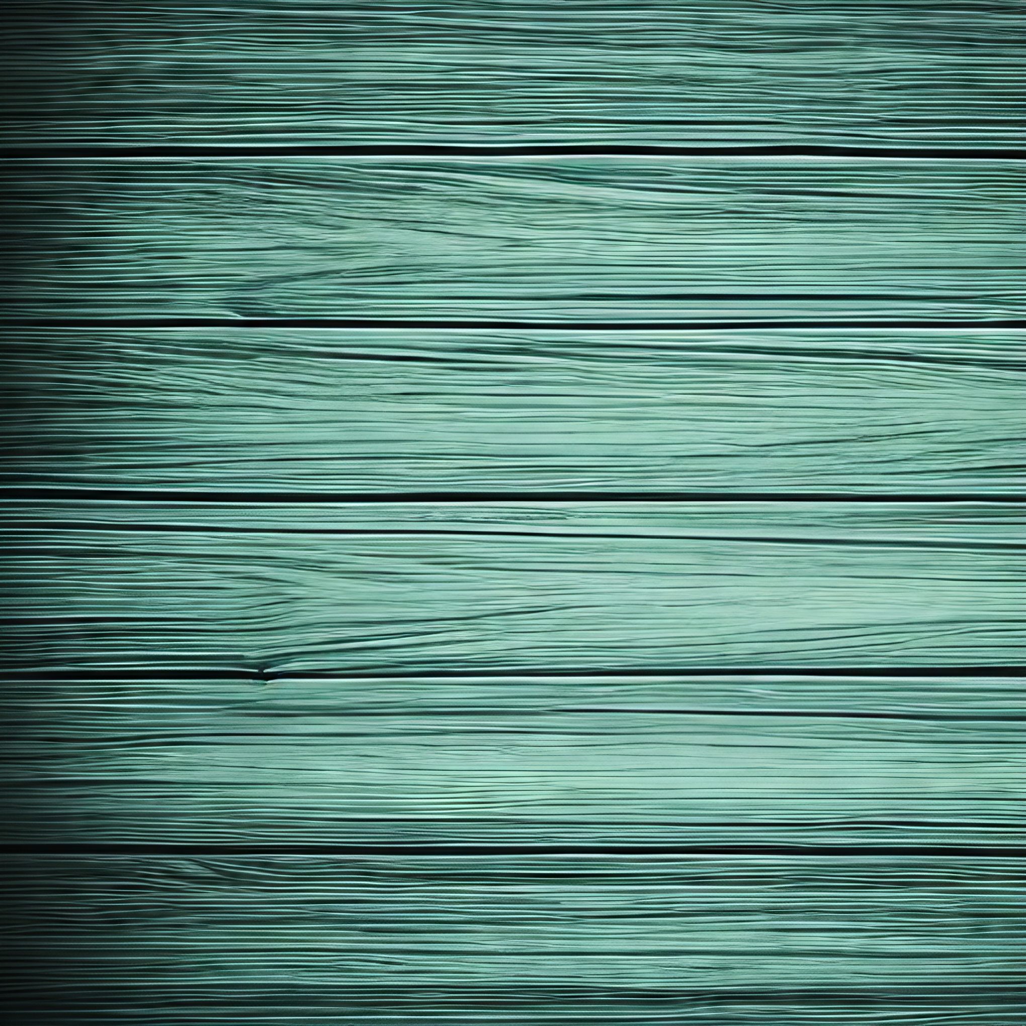 Teal Wooden Painted Plank Floorboards Free Stock Photo
