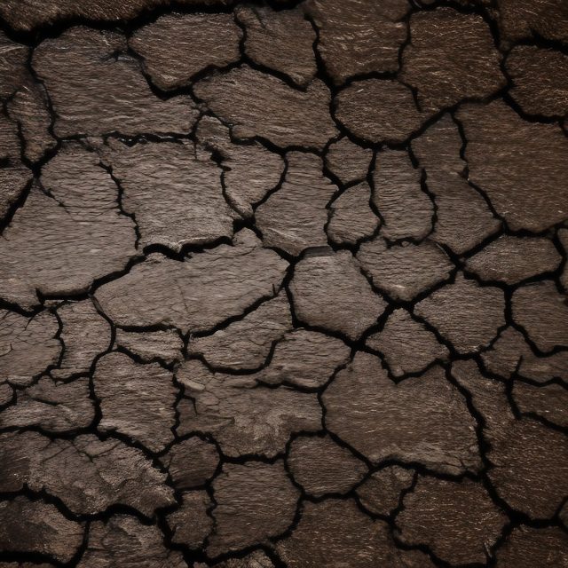 Dry Cracked Earth During Drought Free Stock Image