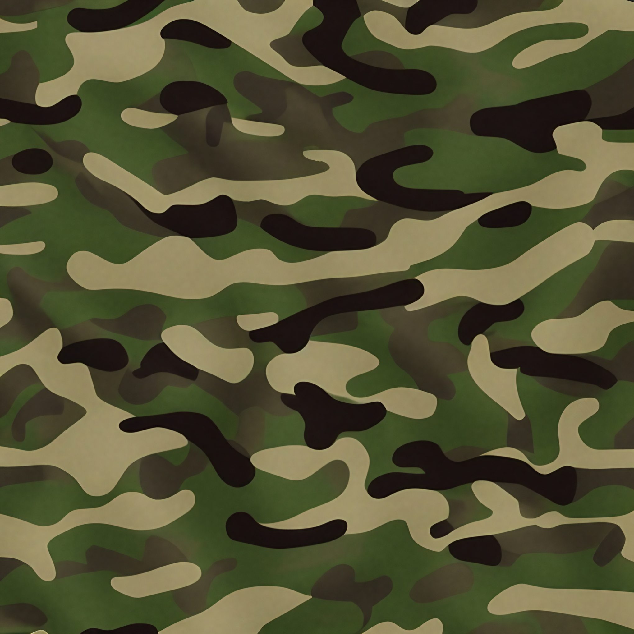 Green Army Camoflage Stock Image Free