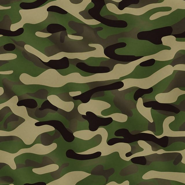 Green Army Camoflage Stock Image Free