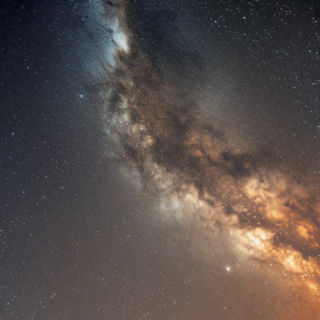 Milky Way Galaxy Clouds Free Stock Image