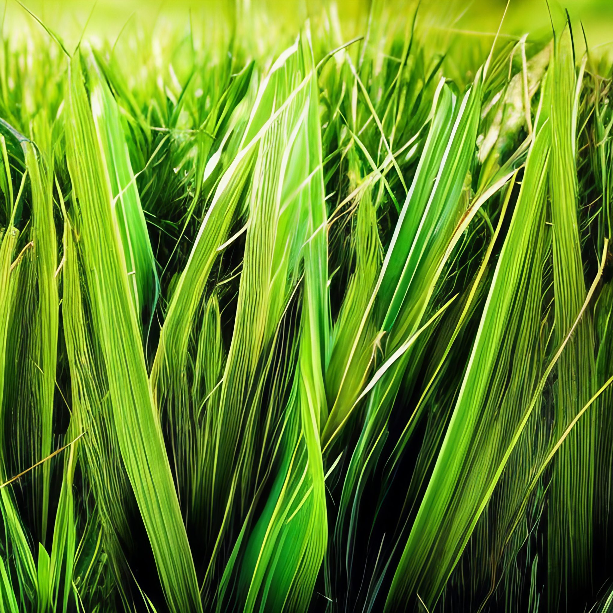 Free Stock Image Green Blades of Grass Close up