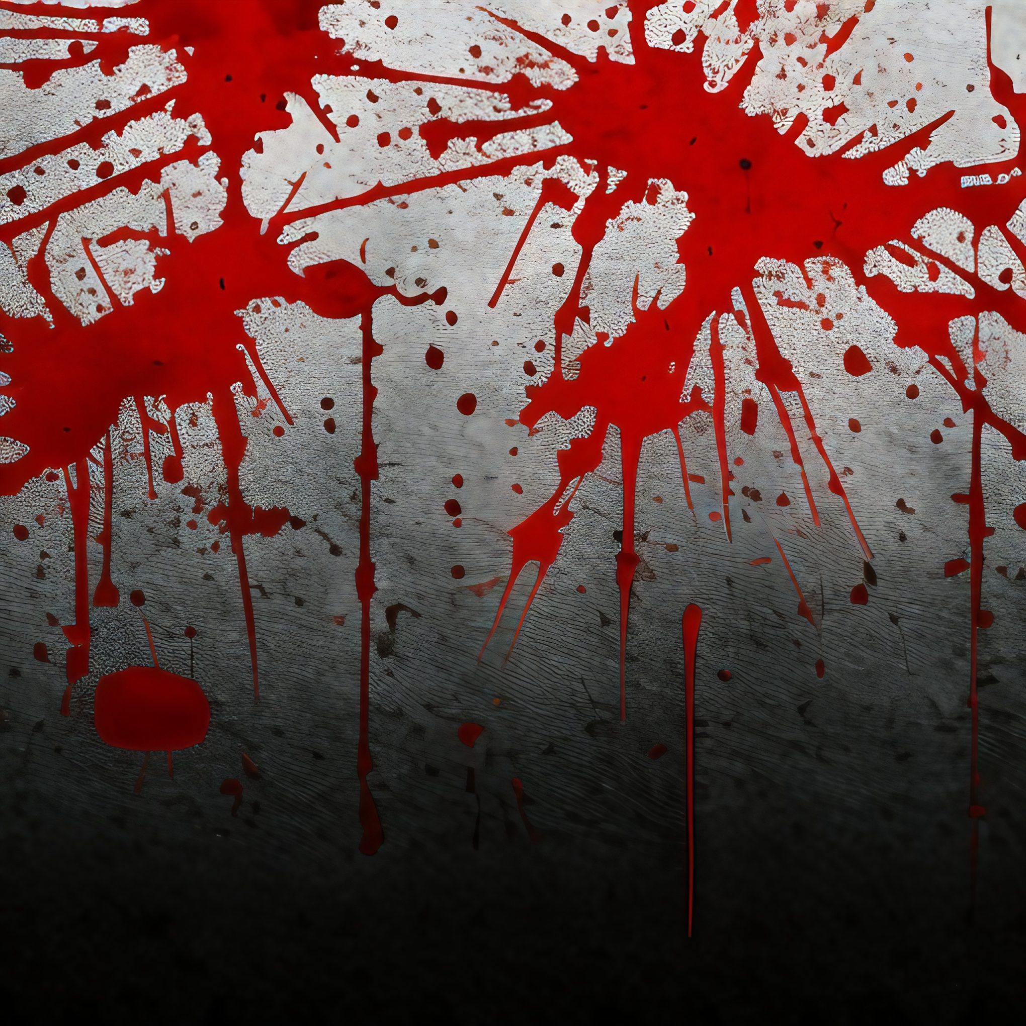Crime Scene Blood Splatter on Wall Stock Free Image Download