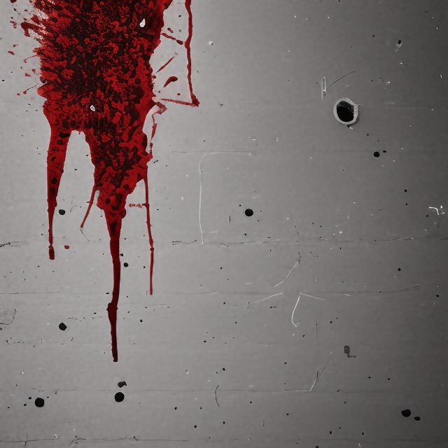 Crime Scene Blood Splatter Free Stock Image Download