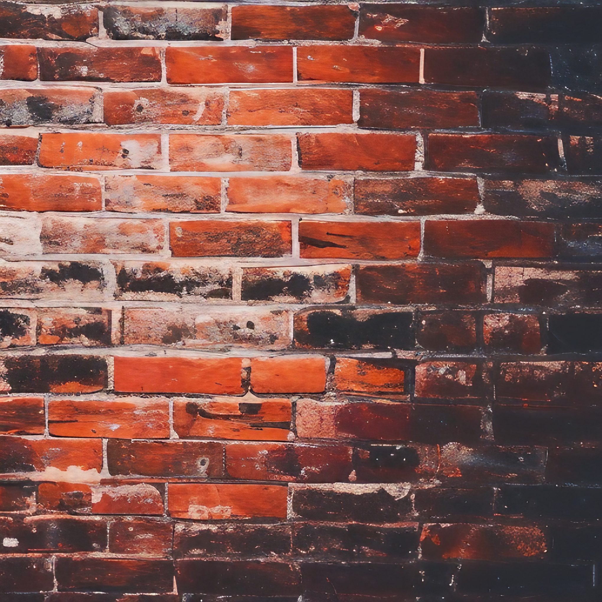 Free Image Download of Grunge Red Brick Wall