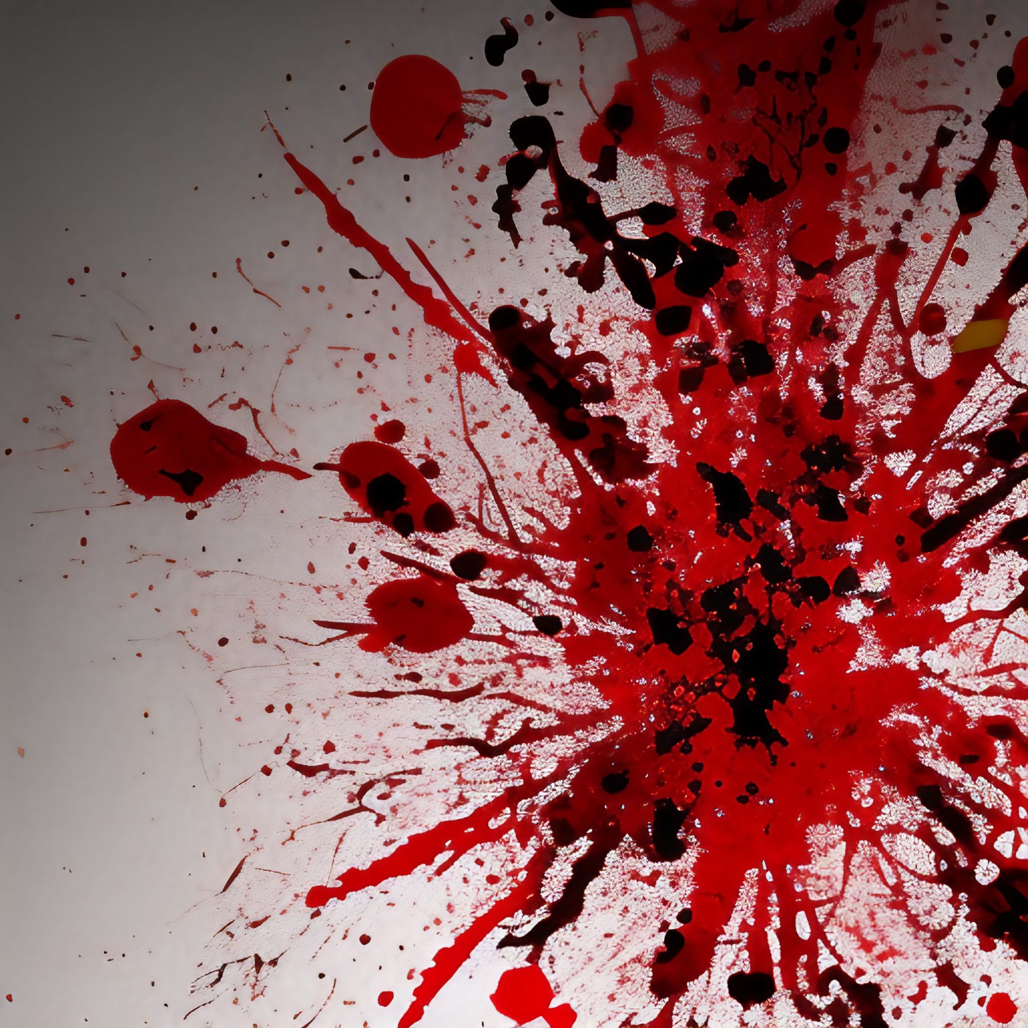 Abstract Blood Splatter Horror Free Stock Image