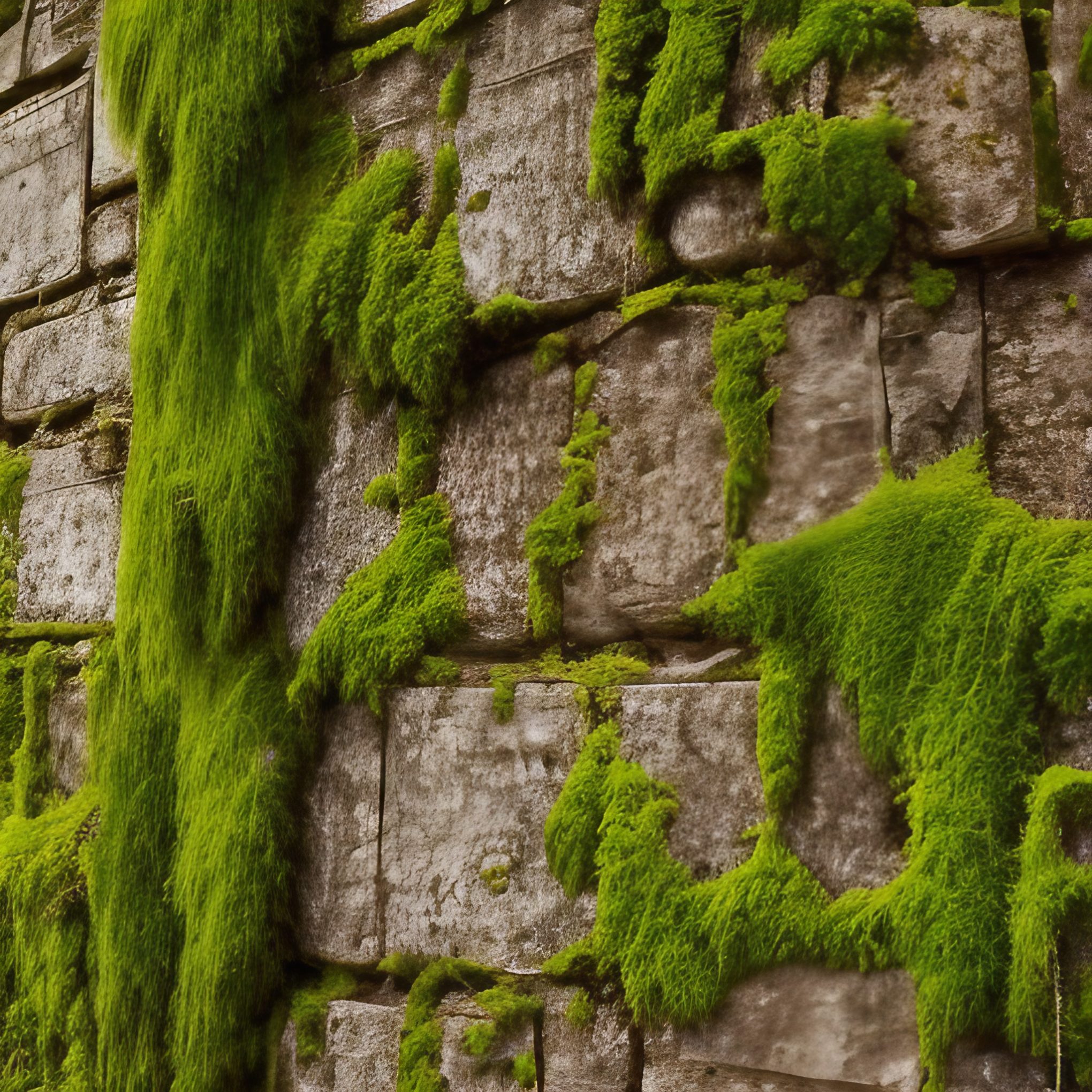 Old Mossy Castle Wall Free Image Download