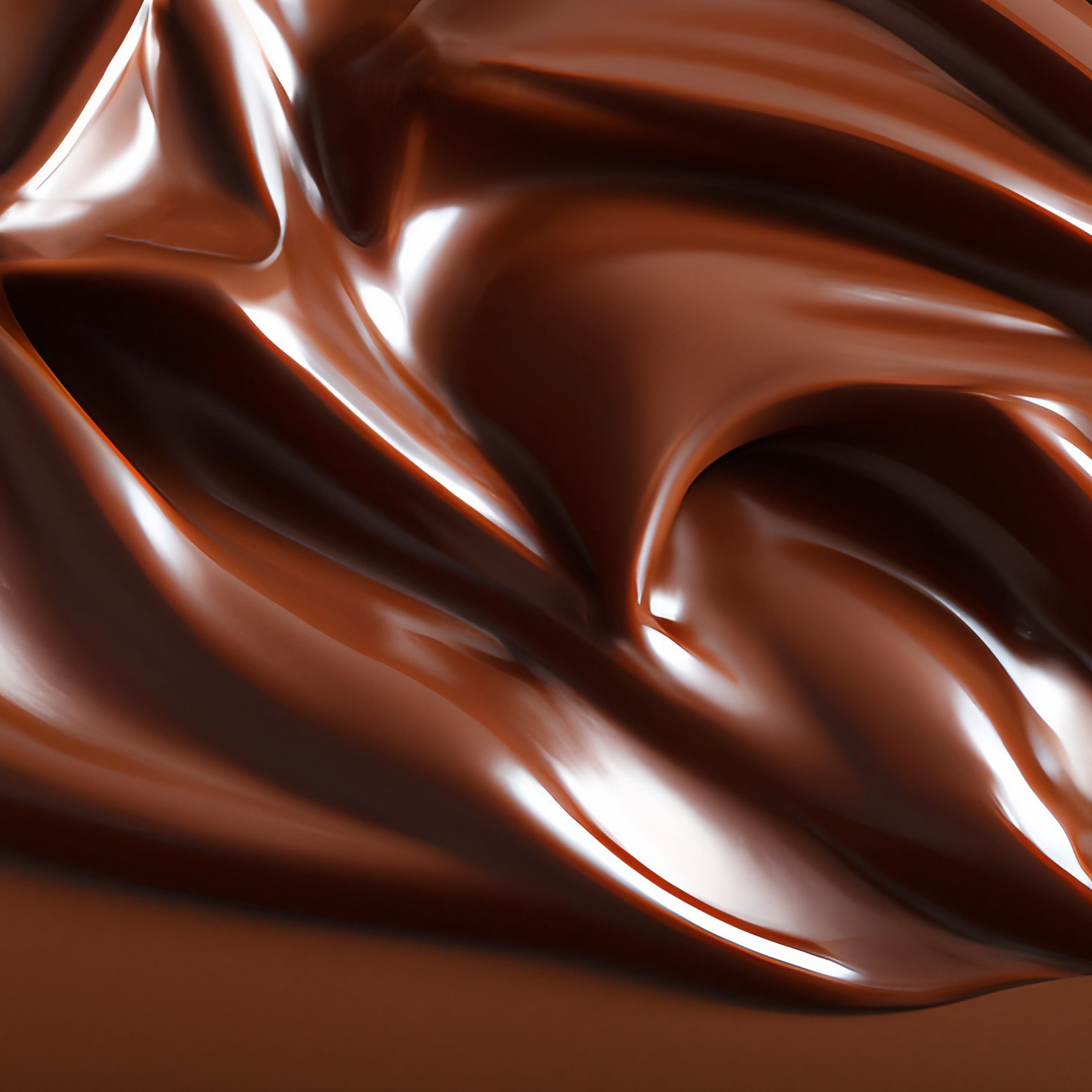 Liquid Chocolate Texture Free Stock Photo