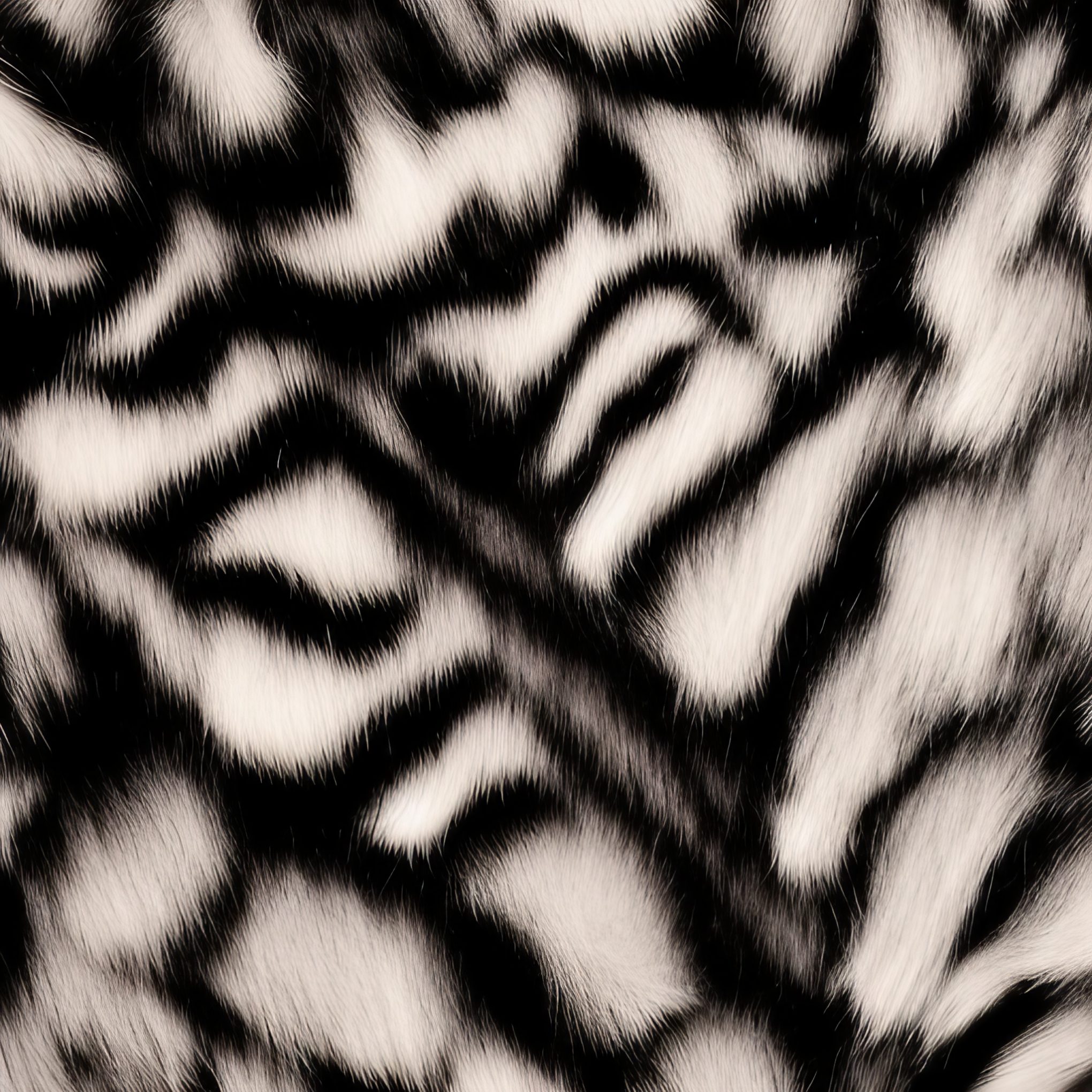 White Tiger Fur Texture free stock image