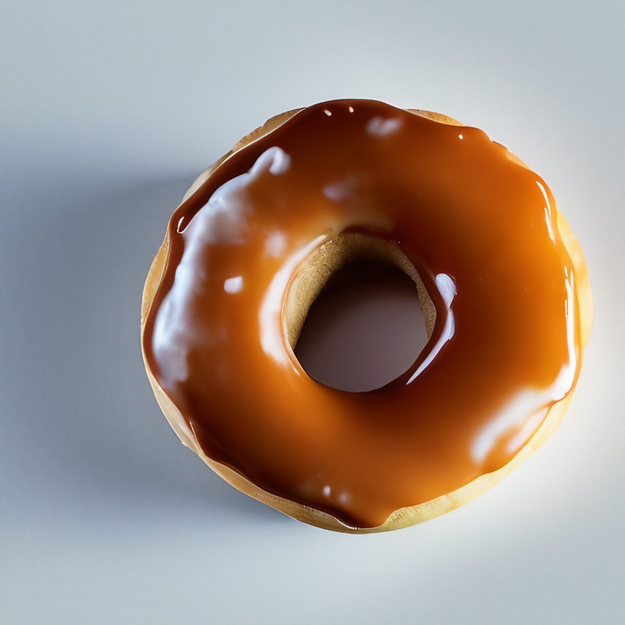 Free Stock Image Glazed Ring Donut